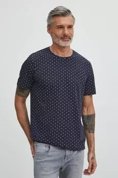 Хлопковая футболка Medicine, темно-синий