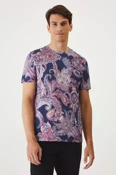 Хлопковая футболка Medicine, темно-синий