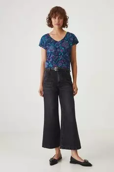 Хлопковая футболка Medicine, темно-синий