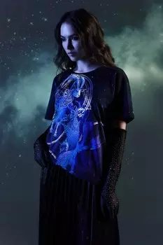 Хлопковая футболка Medicine, темно-синий