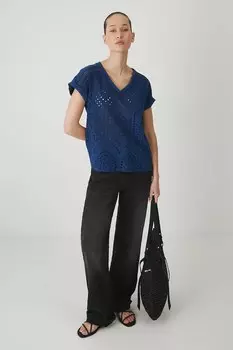 Хлопковая футболка Medicine, темно-синий