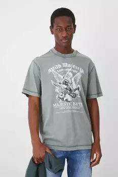 Хлопковая футболка Medicine, зеленый