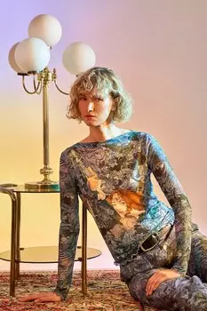 Хлопковая футболка Medicine, зеленый