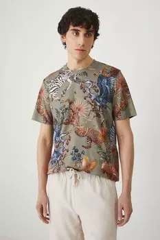 Хлопковая футболка Medicine, зеленый