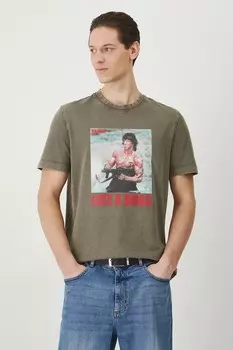 Хлопковая футболка Medicine, зеленый