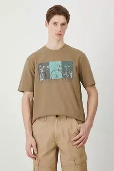 Хлопковая футболка Medicine, зеленый