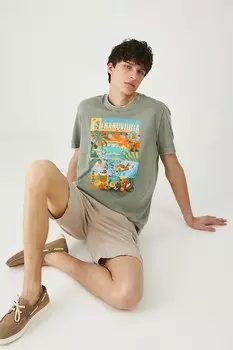 Хлопковая футболка Medicine, зеленый