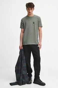 Хлопковая футболка Medicine, зеленый