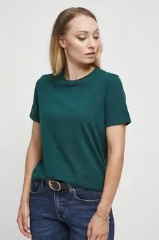 Хлопковая футболка Medicine, зеленый