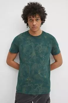 Хлопковая футболка Medicine, зеленый