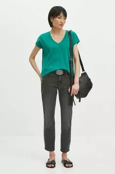 Хлопковая футболка Medicine, зеленый