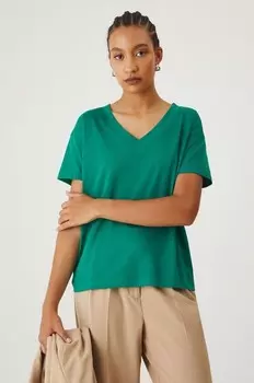 Хлопковая футболка Medicine, зеленый