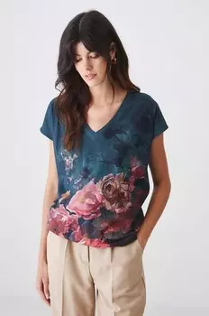 Хлопковая футболка Medicine, зеленый