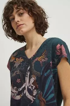 Хлопковая футболка Medicine, зеленый