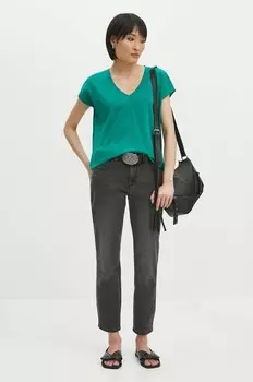 Хлопковая футболка Medicine, зеленый