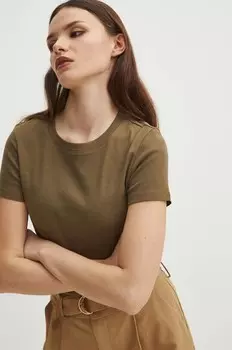 Хлопковая футболка Medicine, зеленый