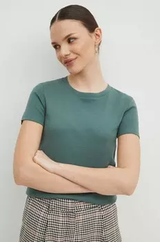 Хлопковая футболка Medicine, зеленый