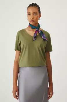 Хлопковая футболка Medicine, зеленый