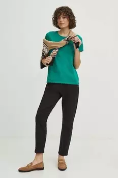 Хлопковая футболка Medicine, зеленый