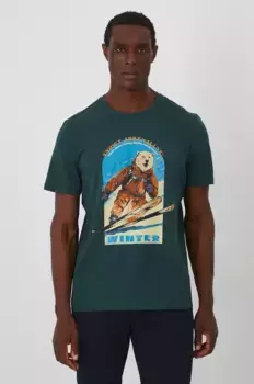 Хлопковая футболка Medicine, зеленый