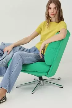 Хлопковая футболка Medicine, зеленый