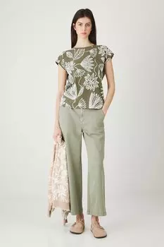 Хлопковая футболка Medicine, зеленый