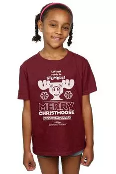 Хлопковая футболка Merry Christmoose National Lampoon's Christmas Vacation, красный