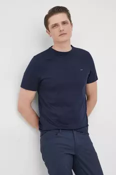 Хлопковая футболка Michael Kors, темно-синий