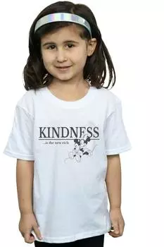 Хлопковая футболка Minnie Mouse Kindness Is Rich Disney, белый