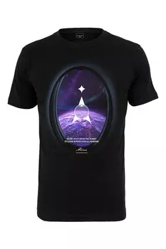 Хлопковая футболка Mister Tee, черный