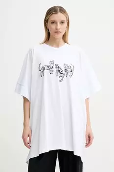 Хлопковая футболка Mmc Studio, белый