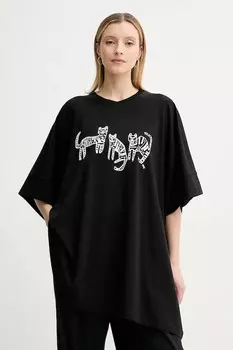 Хлопковая футболка Mmc Studio, черный