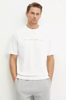Хлопковая футболка MMQ Graphic Tee Puma, белый