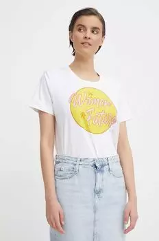 Хлопковая футболка Mos Mosh, белый