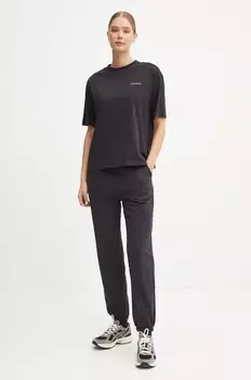 Хлопковая футболка Napapijri S-Bise, черный