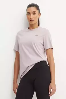 Хлопковая футболка Natural Dye S/S The North Face, фиолетовый