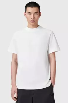 Хлопковая футболка Nero Allsaints, белый