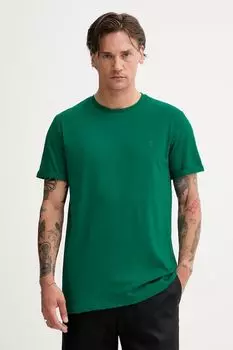 Хлопковая футболка Norregaard Les Deux, зеленый