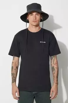 Хлопковая футболка North Cascades Columbia, черный