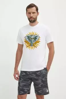 Хлопковая футболка Oakland Athletics 47 brand, белый