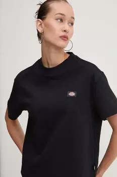 Хлопковая футболка OAKPORT Dickies, черный