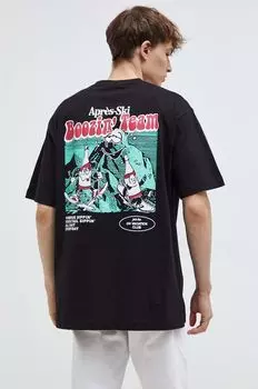 Хлопковая футболка On Vacation, черный