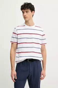 Хлопковая футболка Paul&Shark, белый