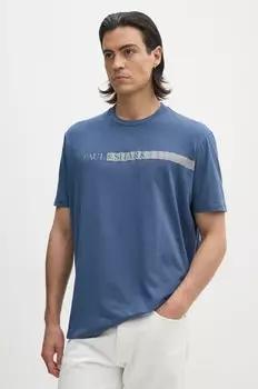 Хлопковая футболка Paul&Shark, синий