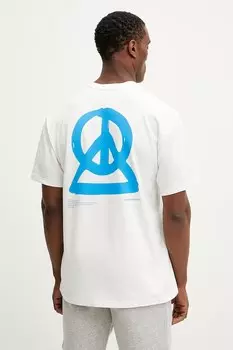 Хлопковая футболка Peak Performance, белый