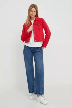 Хлопковая футболка Pepe Jeans, белый
