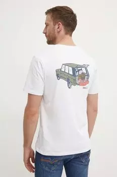 Хлопковая футболка Pepe Jeans, белый