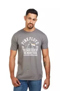 Хлопковая футболка Pink Floyd 72, серый