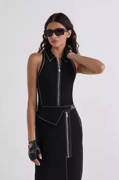 Хлопковая футболка Pinko, белый
