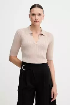 Хлопковая футболка Pinko, черный